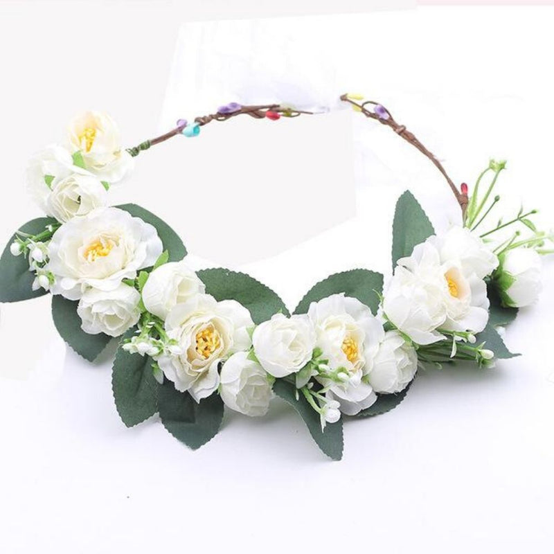 couronne de fleurs mariage