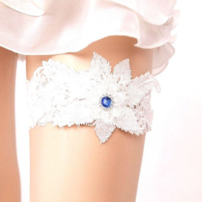 Jarretière en dentelle pour mariage